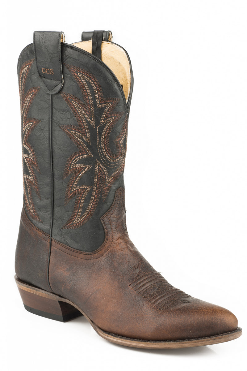 Roper Men's Loaded R Conceal Carry Boot - Wax Brown