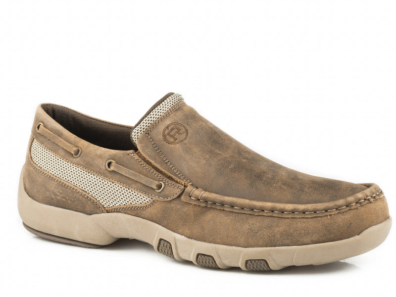 Roper Mens Docks Slip On Boat Shoes