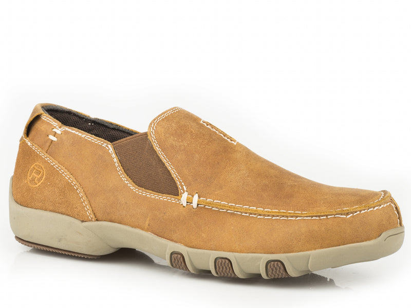 Roper Men's Buzzy Slip On Shoe - Tan