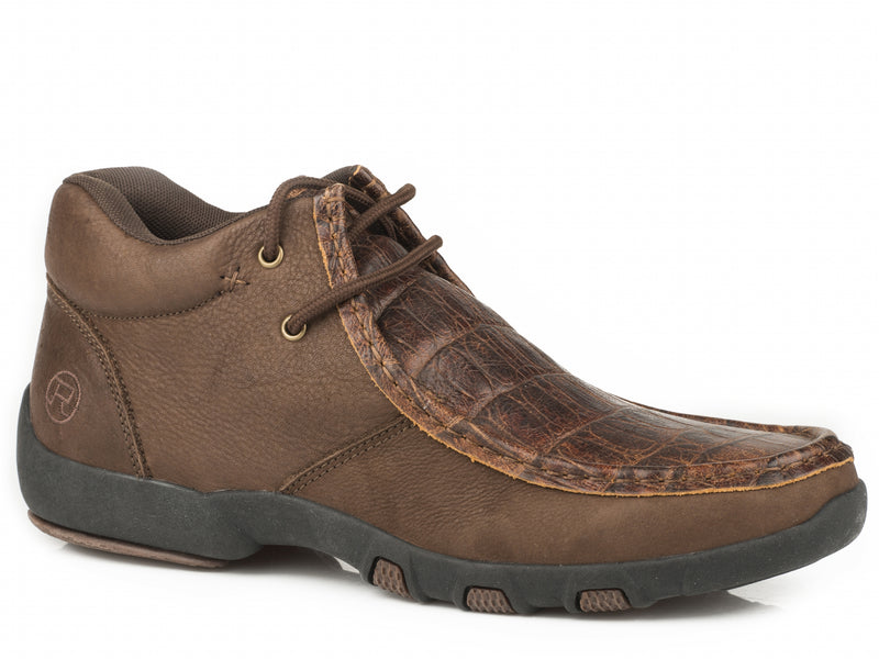 Roper Men's Brody Chukka Shoe - Brown