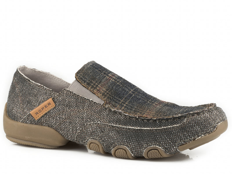Roper Men's Dougie Shoe - Grey Tweed
