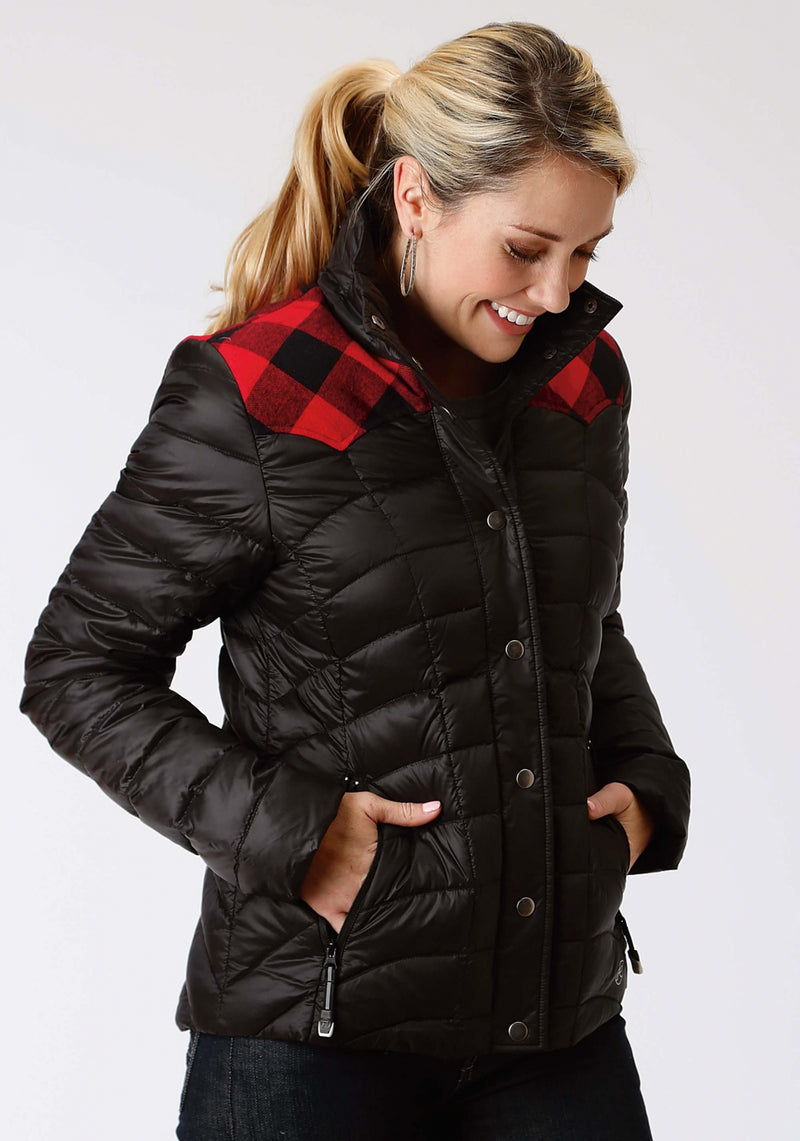 Roper Ladies Black Rangegear Lightweight Down Jacket