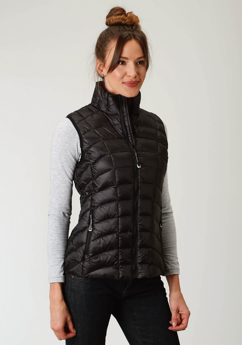 Roper Ladies Black Rangegear Lightweight Down Vest
