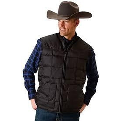 Roper Men's Rangegear Down Vest - Black