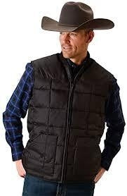 Roper Men's Rangegear Down Vest - Black