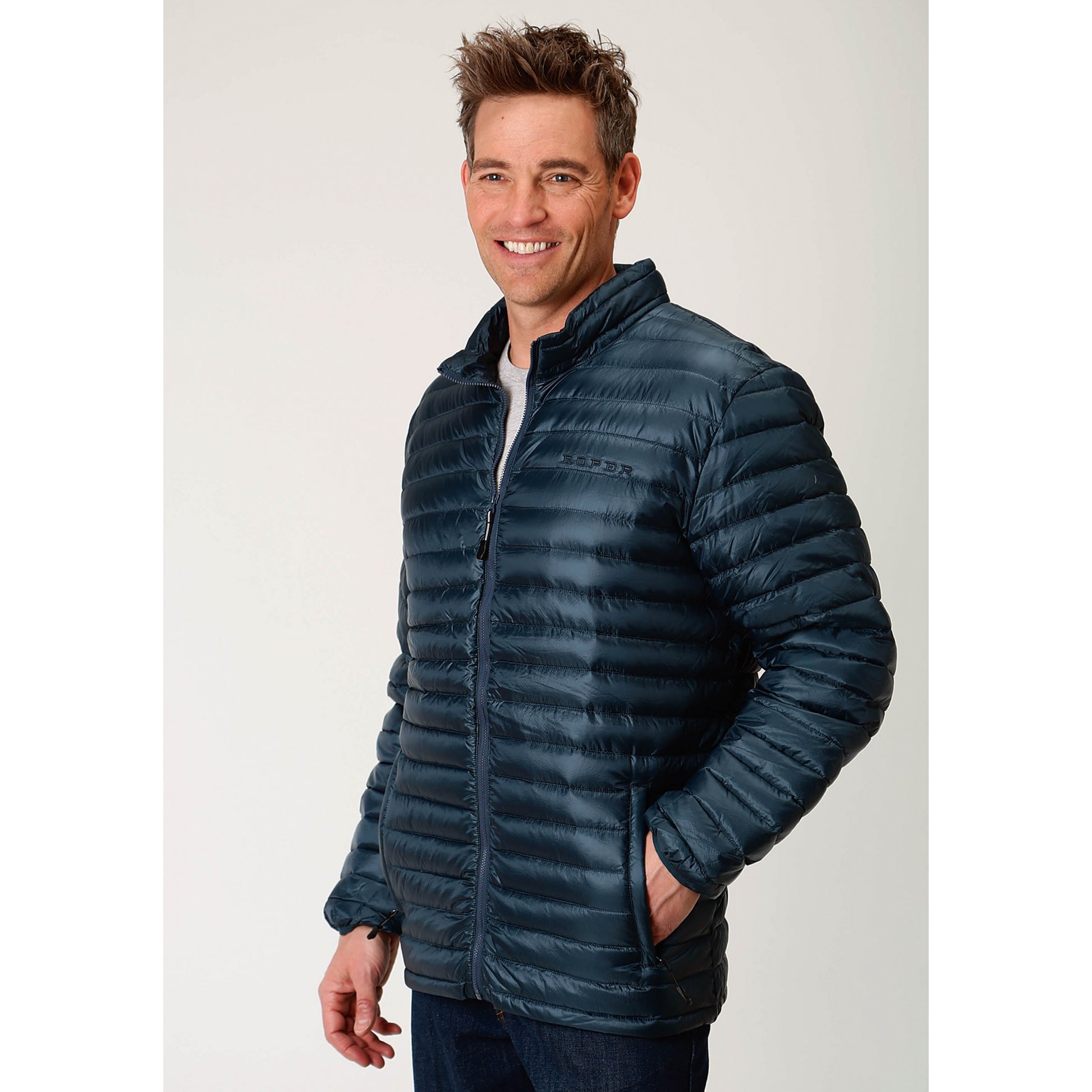 Roper Men's Ripstop Parachute Jacket - Teal