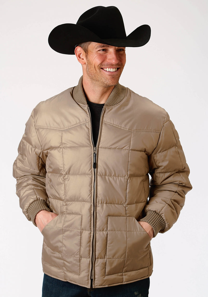 Roper Men's Rangegear Down Jacket - Khaki
