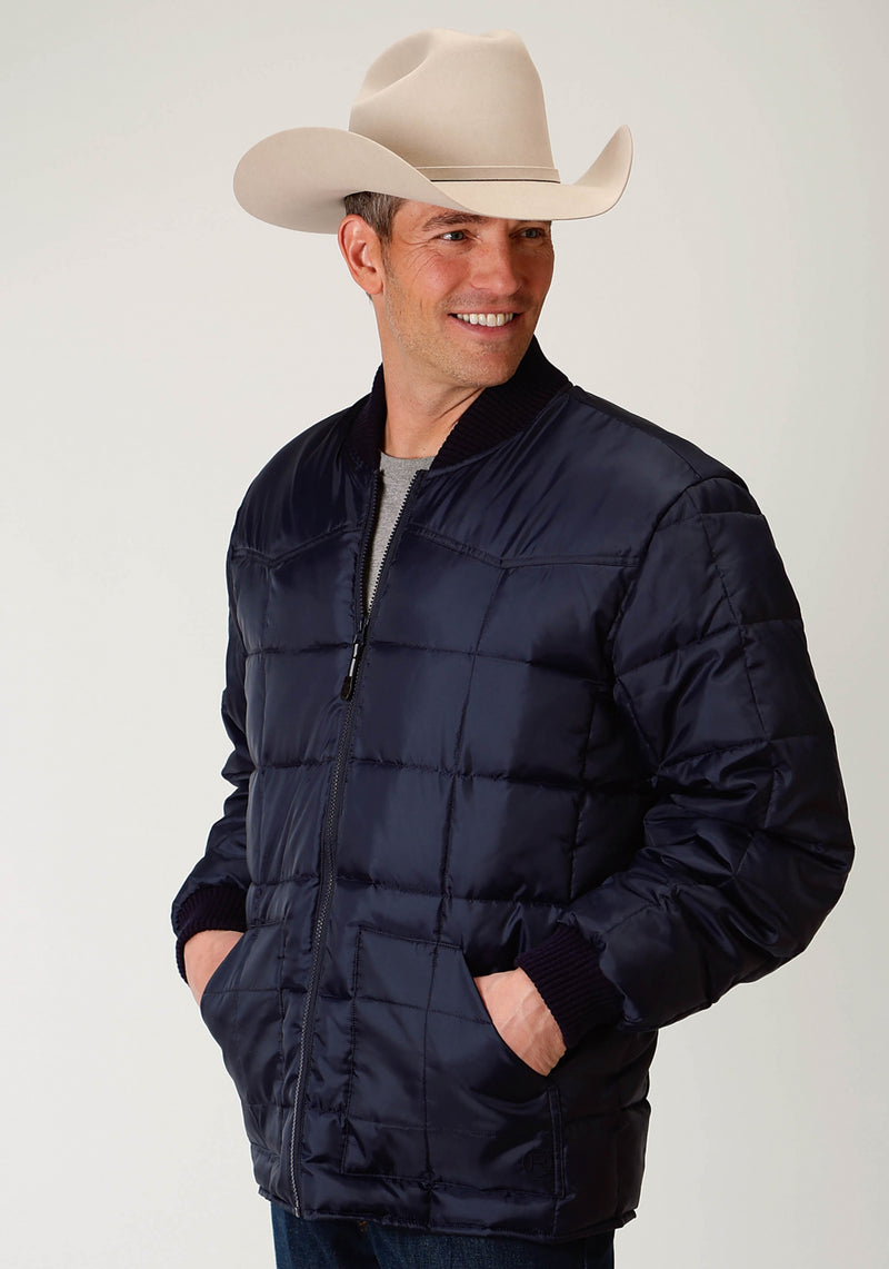 Roper Men's Rangegear Down Jacket - Navy
