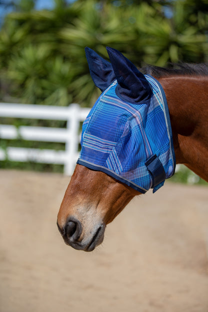 Kensington Fly Mask With Web Trim & Ears