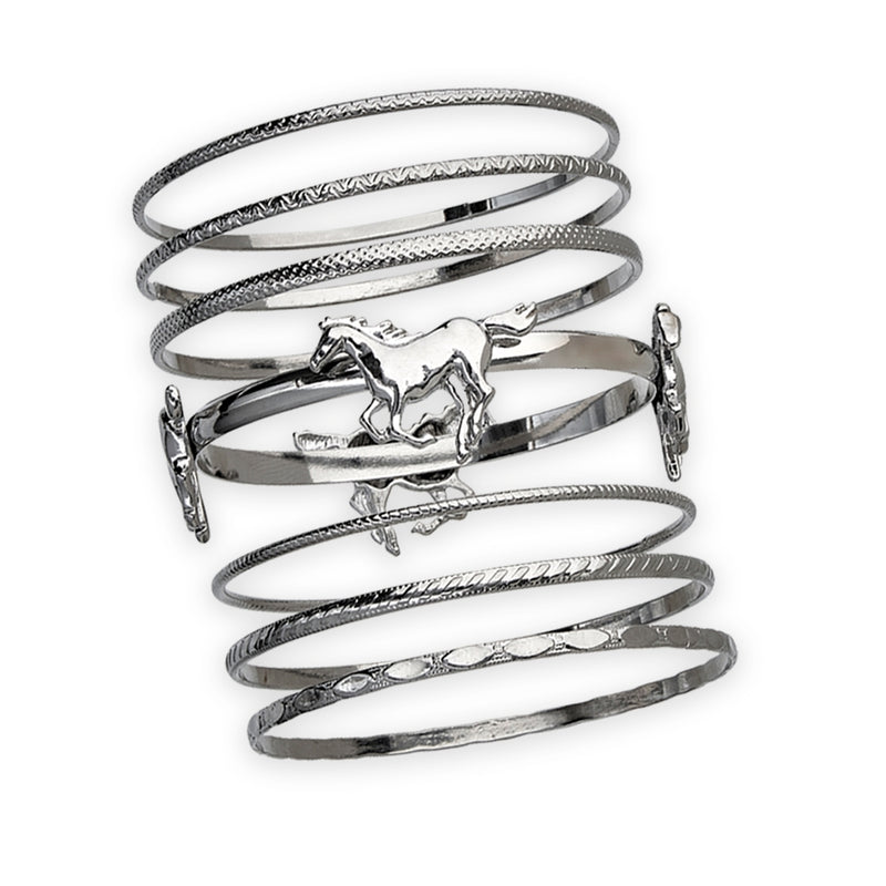 Bangle Horse Bracelets