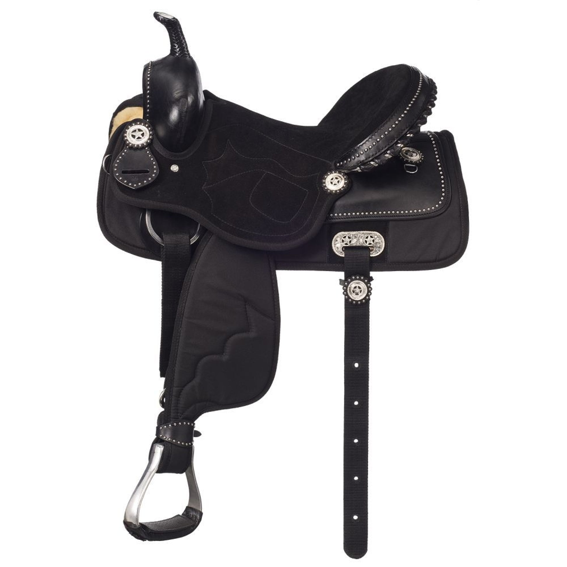 Tough1 Brisbane Roughout Saddle With Horn Deluxe Package
