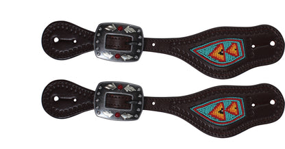 Professionals Choice Beaded Spur Strap