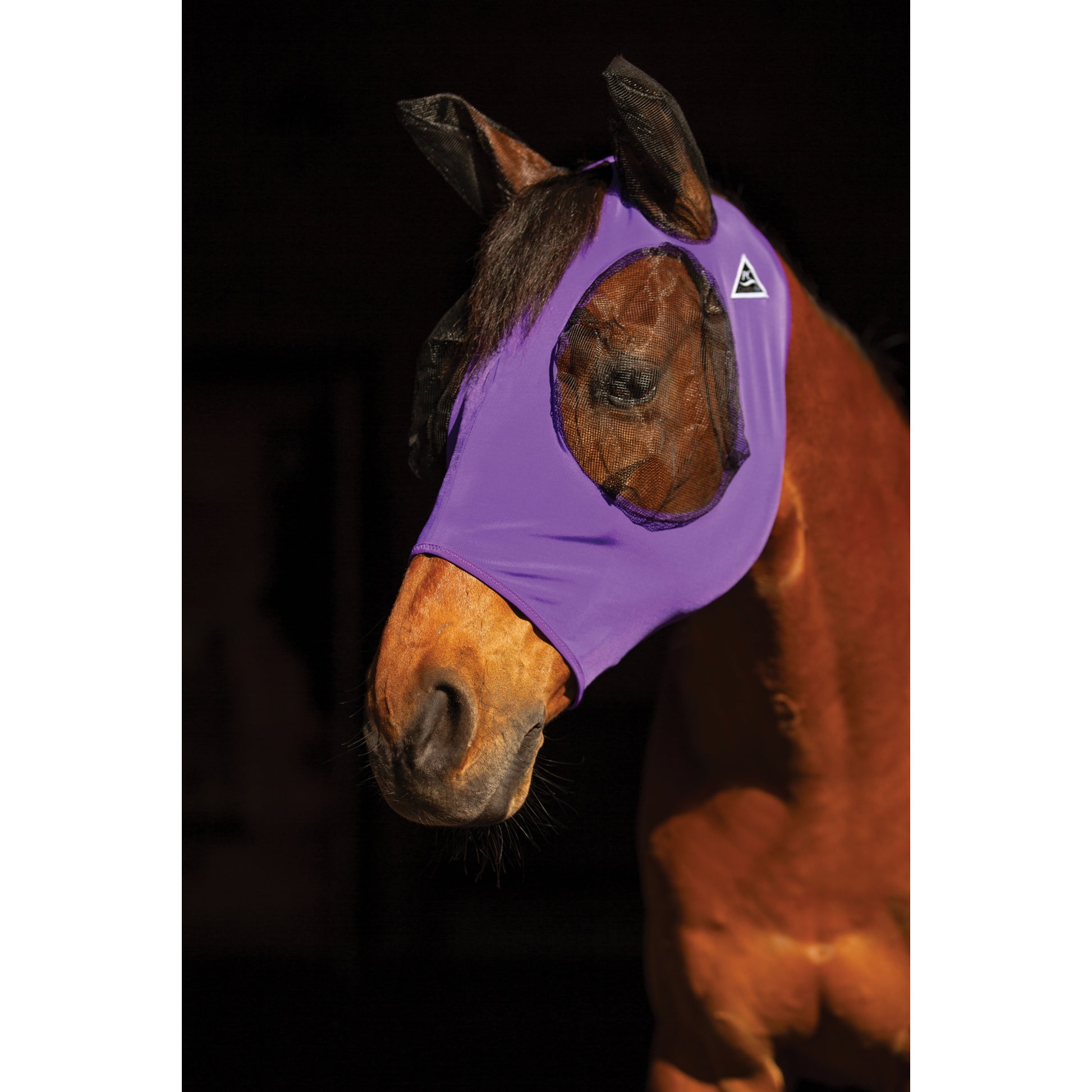 Prof Choice Comfort Fit Lycra Fly Mask - Solid