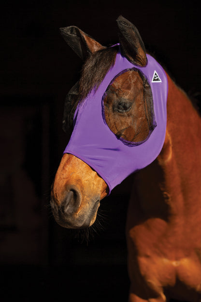 Prof Choice Comfort Fit Lycra Fly Mask - Solid