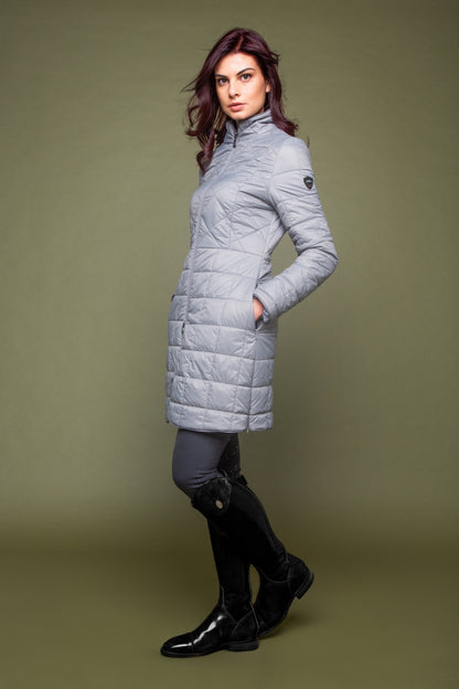 Alessandro Albanese Ladies Insula Quilted Long Coat