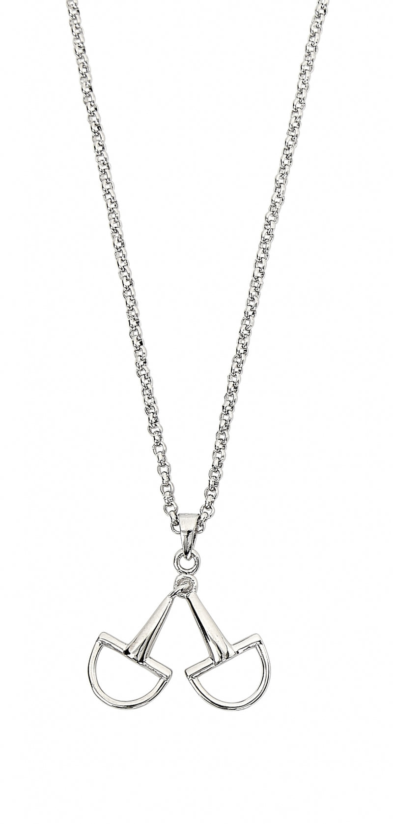 AWST Int'l Snaffle Bit Pendant Necklace