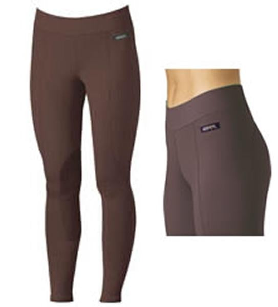 Kerrits Ladies Flow Rise Knee Patch Performance Tights