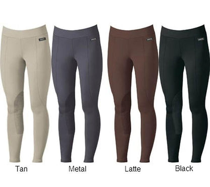 Kerrits Ladies Flow Rise Knee Patch Performance Tights
