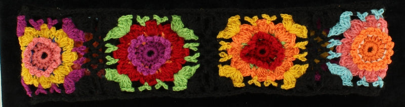 Crochet Flower Headband