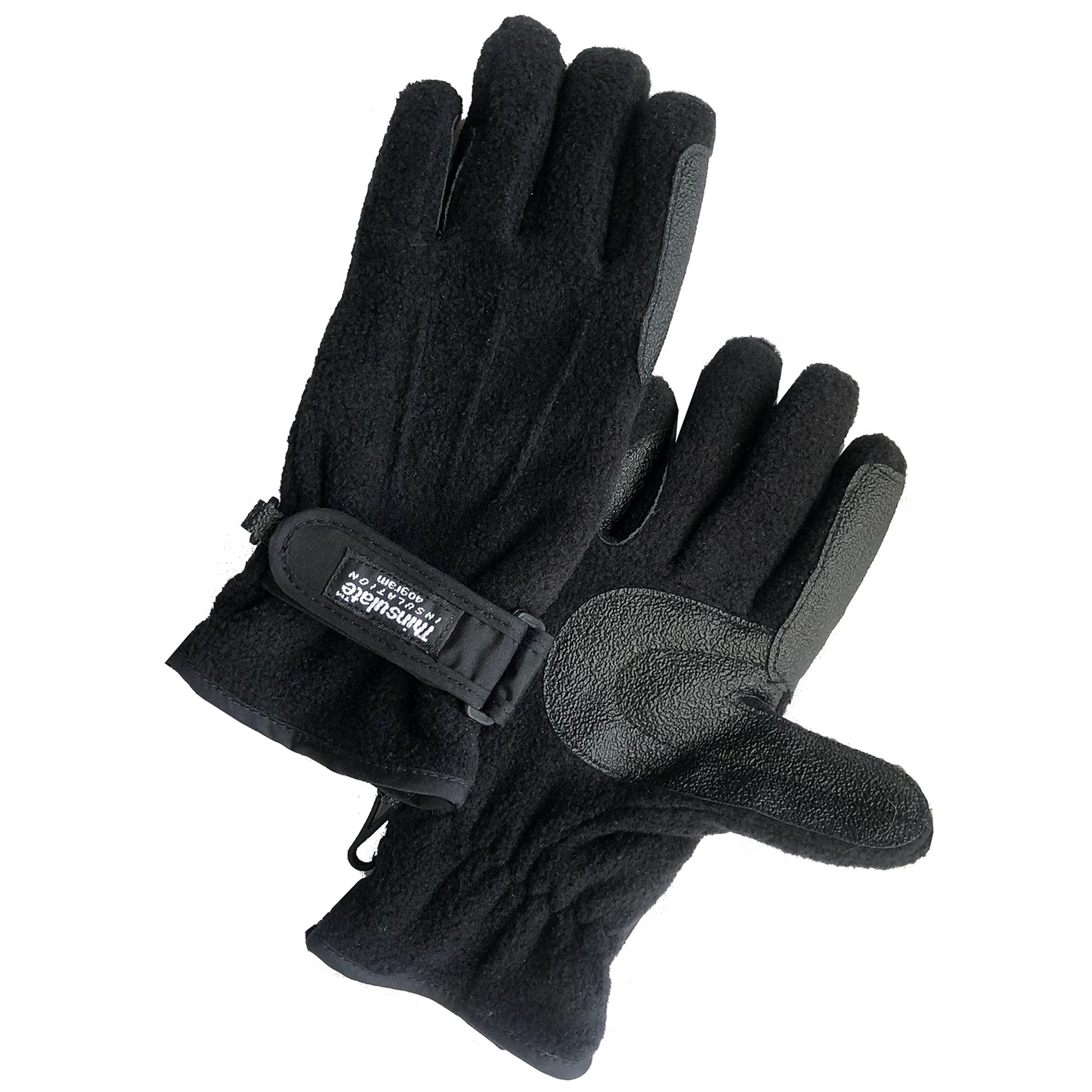 Thinsulate Fleece Riding Gloves with Grip Palm