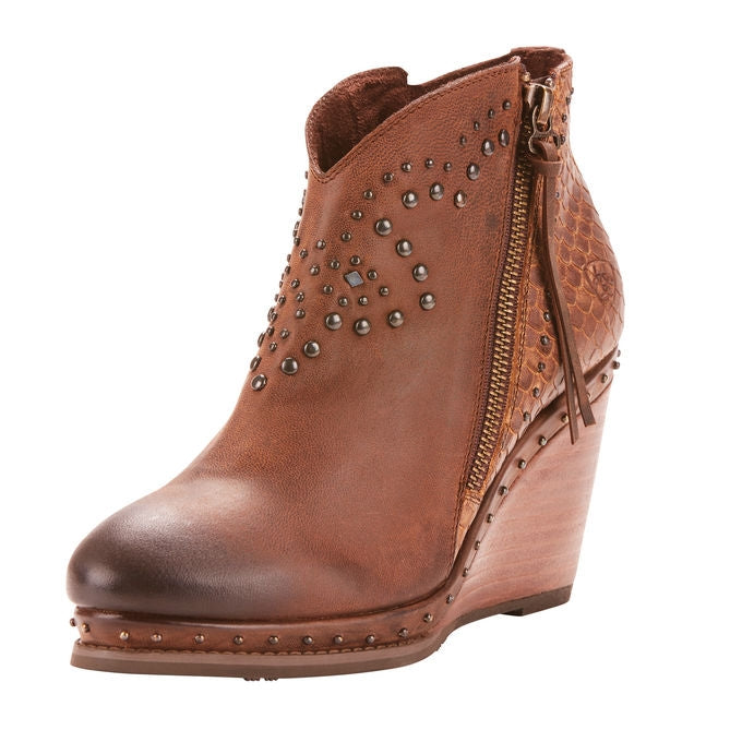 Ariat Ladies Stax - Weathered Russet/Diamondbck Tan