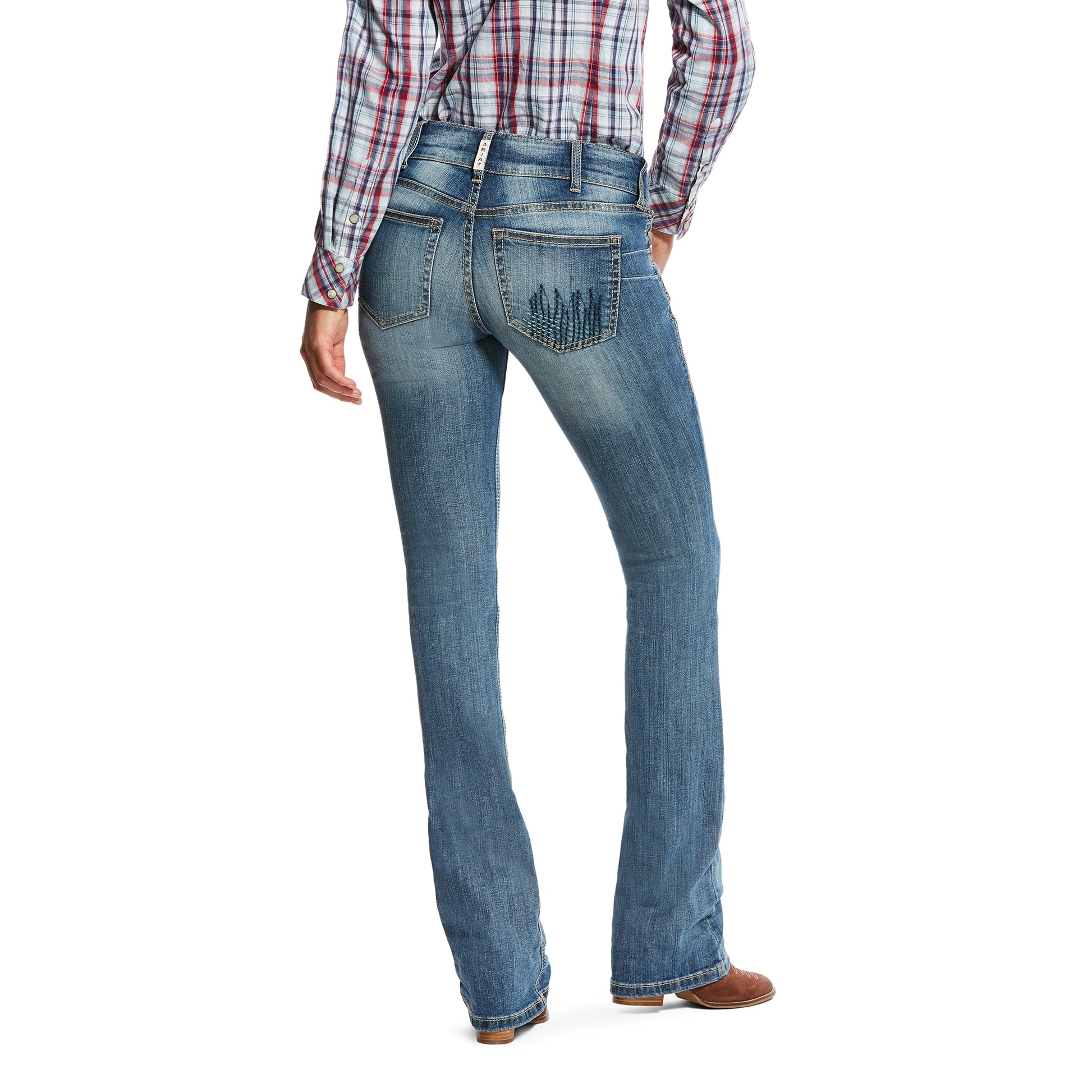 Ariat Ladies R.E.A.L Low Rise Boot Cut Jeans