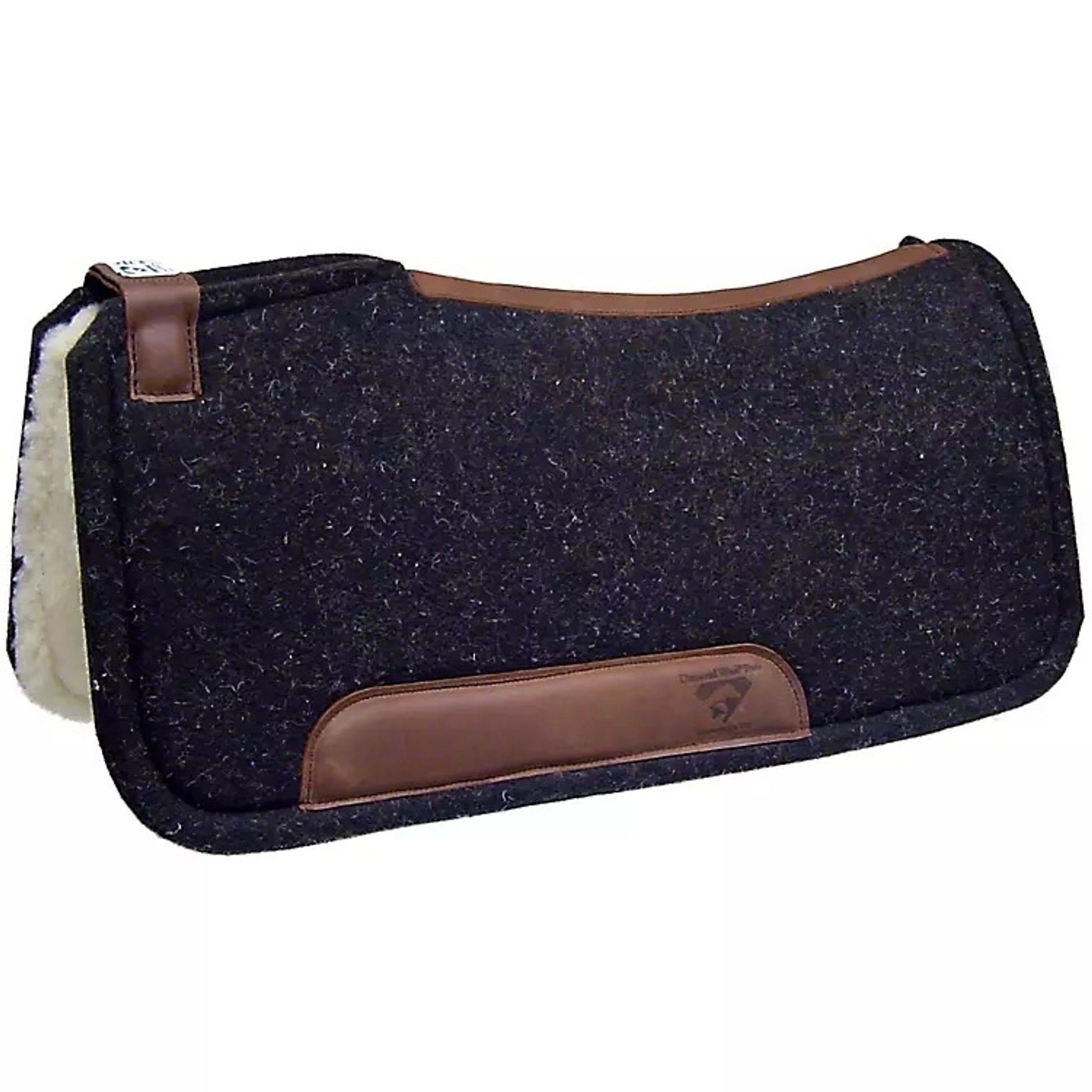 Diamond Wool Contour Pleasure Pad with Adjustable Strap