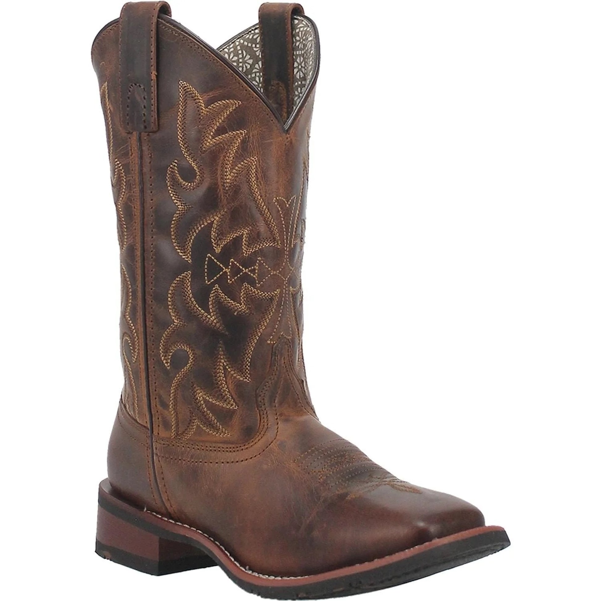 Laredo Ladies Anita Square Toe Tan Boots