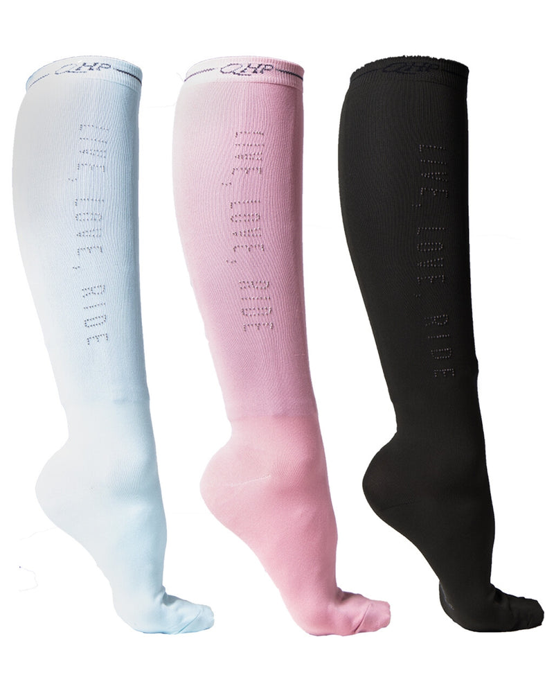 QHP Ladies Astana Knee Stockings