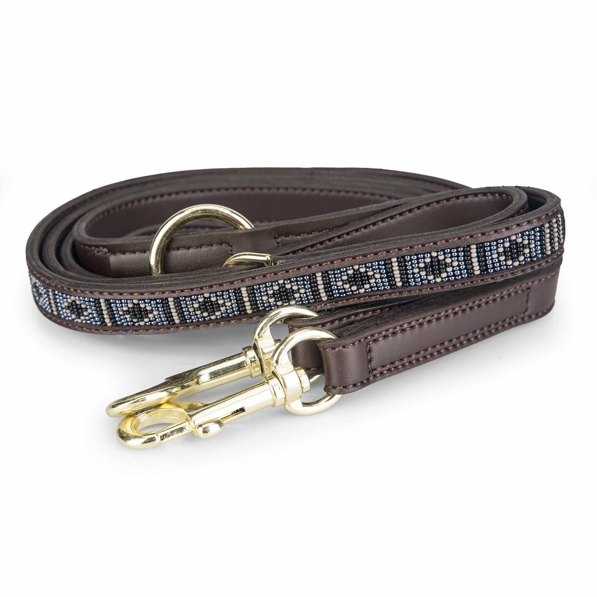 Kentucky Vogue Beaded Dog Lead