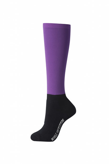 Noble Equestrian Ladies Over the Calf Peddies - Solid Colors