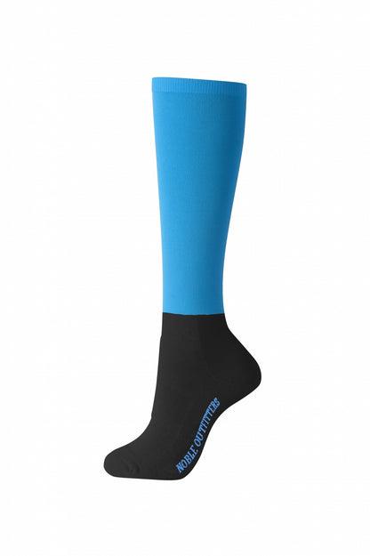 Noble Equestrian Ladies Over the Calf Peddies - Solid Colors