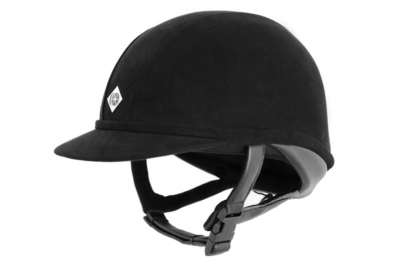 Charles Owen Wellington Professional Helmet - Black Harness
