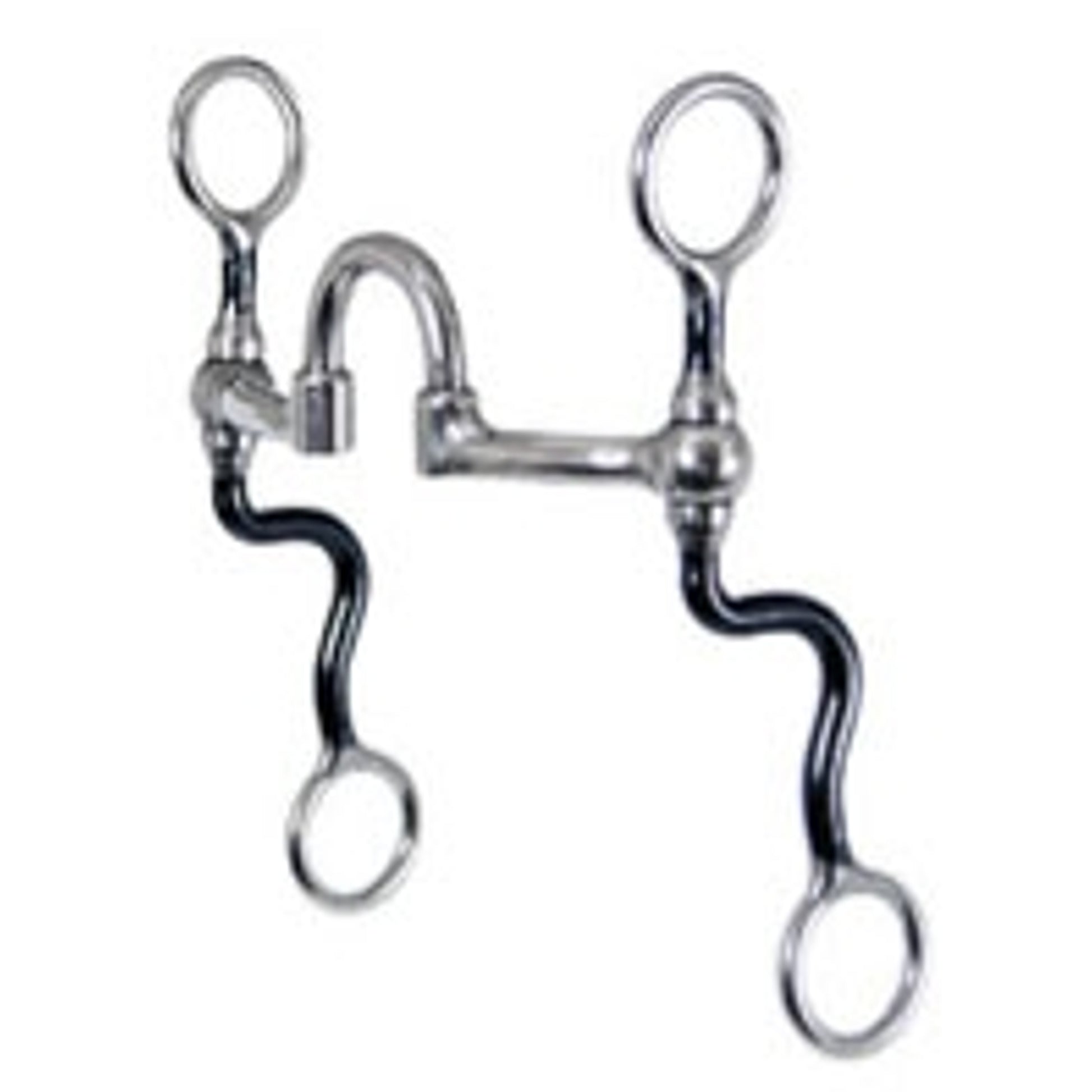 Circle Y Stage C; Black Tie - Stainless Bit