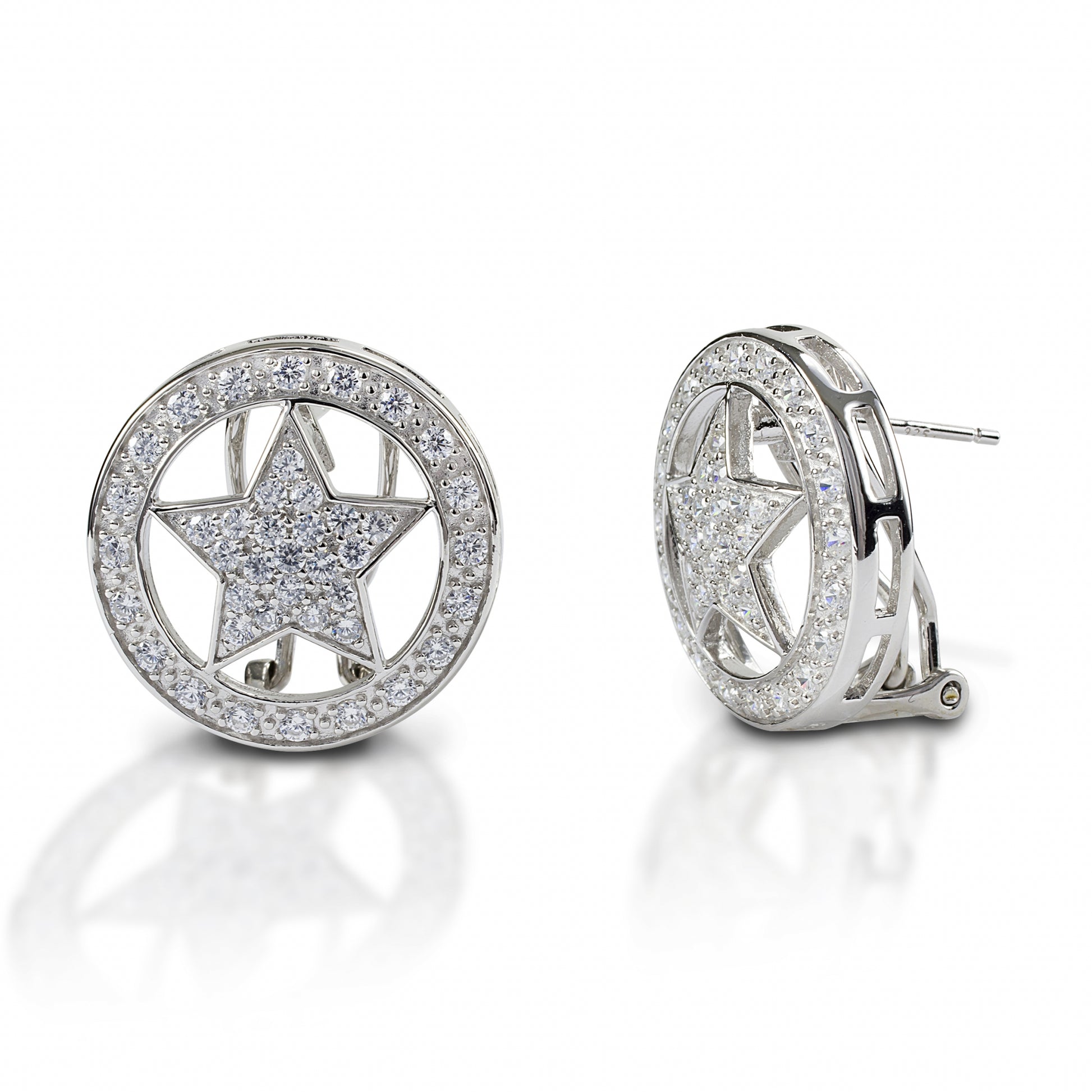 Kelly Herd Large Star Earrings