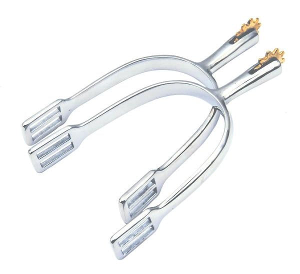 Korsteel POW Spurs with Brass Rowel