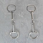 Finishing Touch Snaffle Bit Earrings