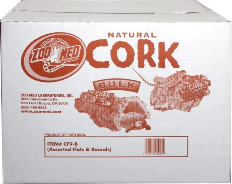 CORK BARK ASST ROUND & FLATS