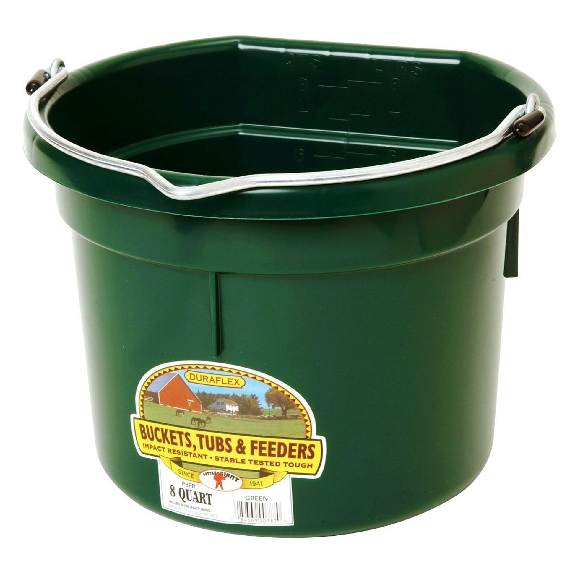 FLATBACK BUCKET With KNOB P24FB