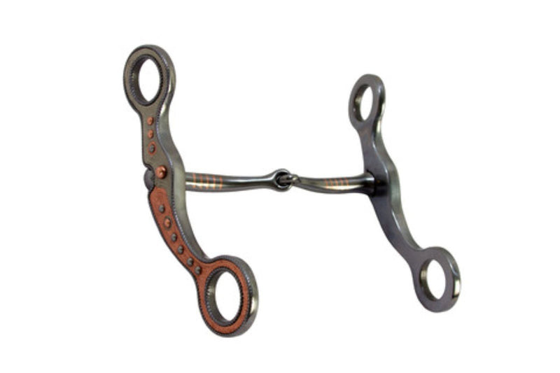 Vitage Copper Cowboy Smooth Snaffle Bit
