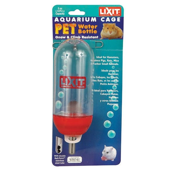 Lixit Aquarium Cage Hamster Water Bottle