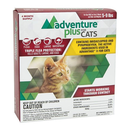 Adventure Plus For Cats 4-Pack