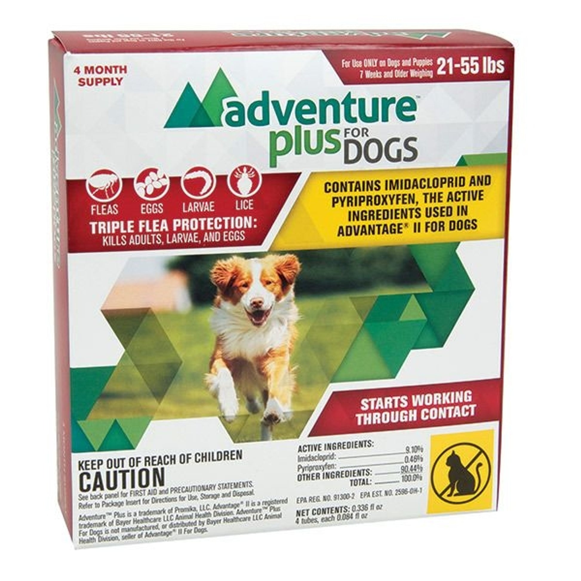 Adventure Plus For Dogs 4-Pack