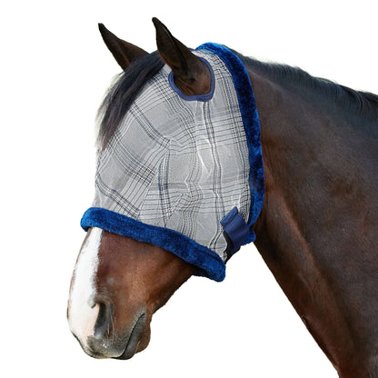 Kensington Fly Mask with Fleece Trim - Open Ear