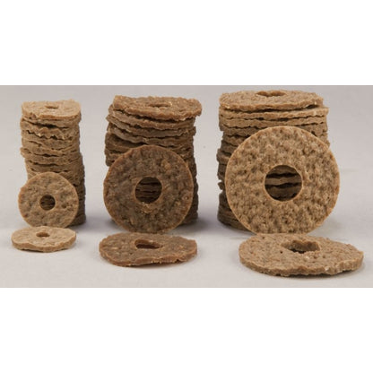 Petsafe Busy Buddy Gnawhide Natural Rawhide Rings