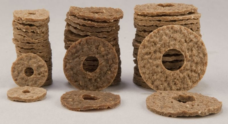 Petsafe Busy Buddy Gnawhide Natural Rawhide Rings