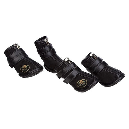 Pet Life Ruff Suede Dog Boots