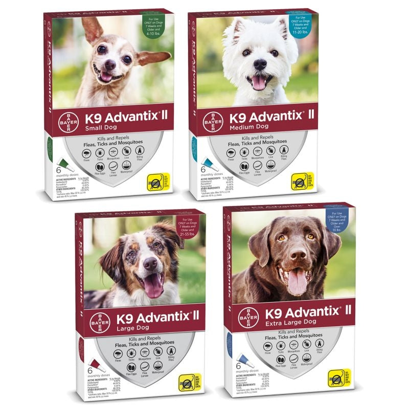 K9 Advantix II for Dogs 12-Month Supply Over 55lb