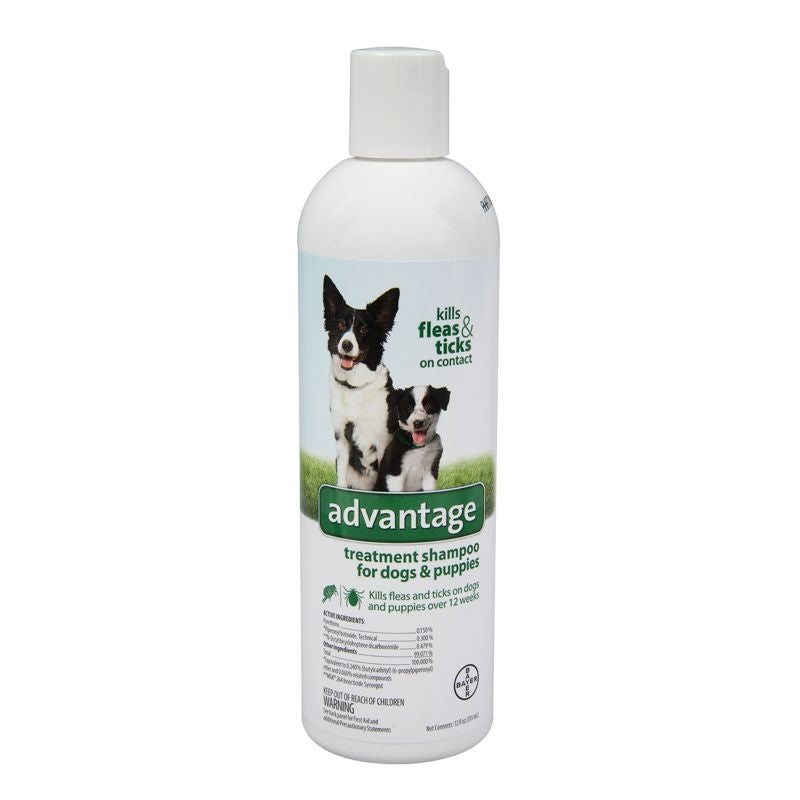 Advantage Flea and Tick Dog Shampoo 12oz