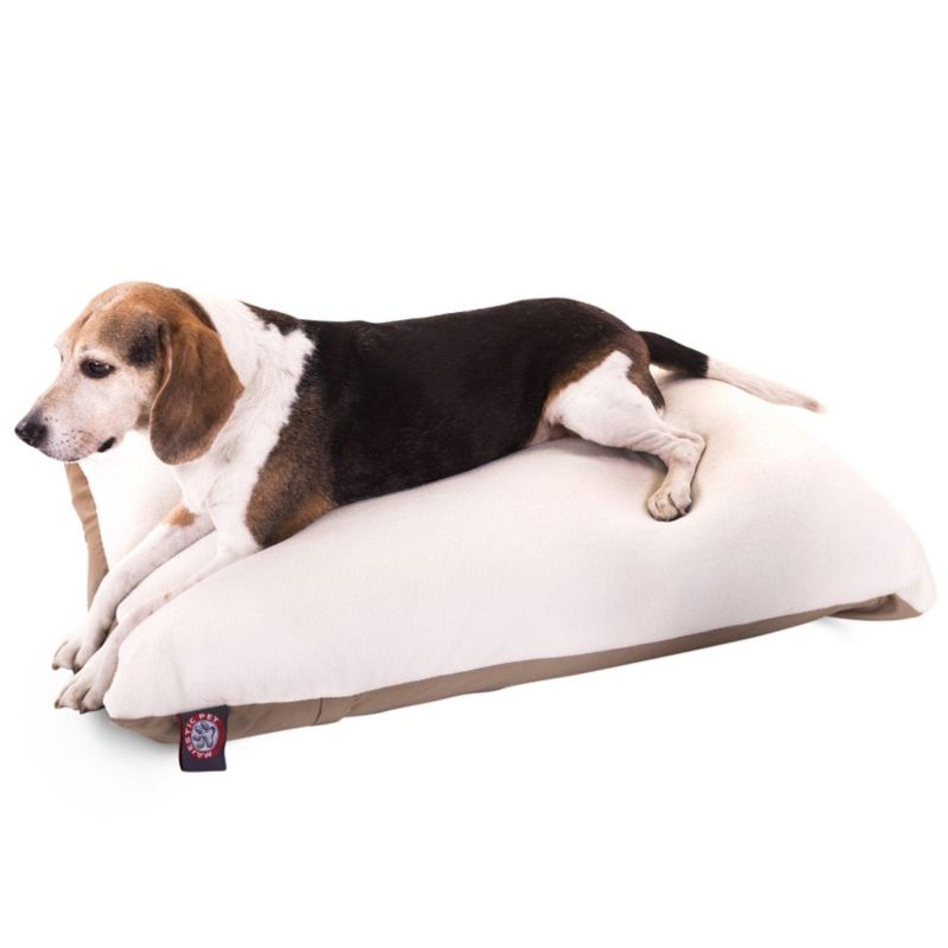 Majestic Pet Khaki Rectangle Pet Bed